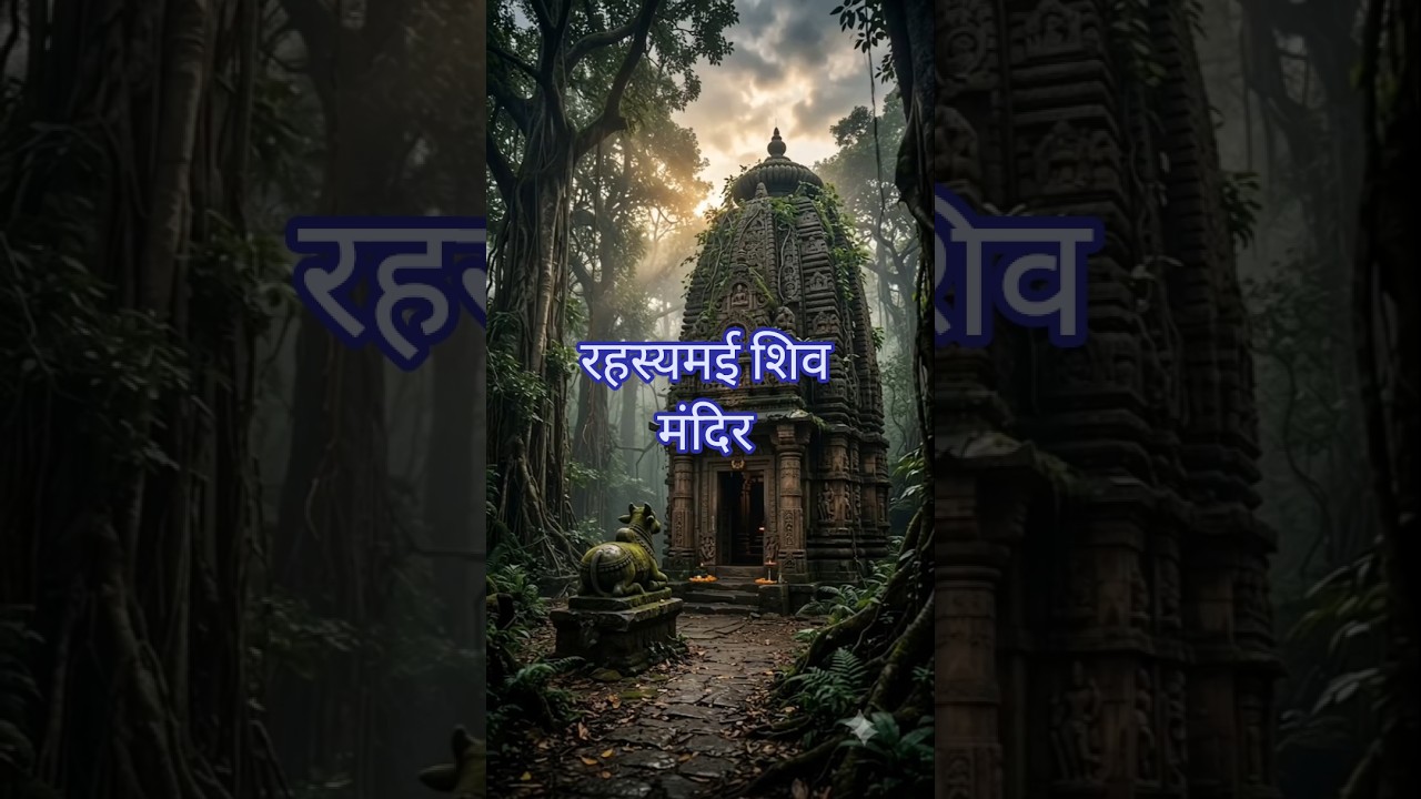 The mysterious Shiva temple opens at night! 😱🔱 | The unsolved mystery of Lord Shiva | #shorts #youtube short