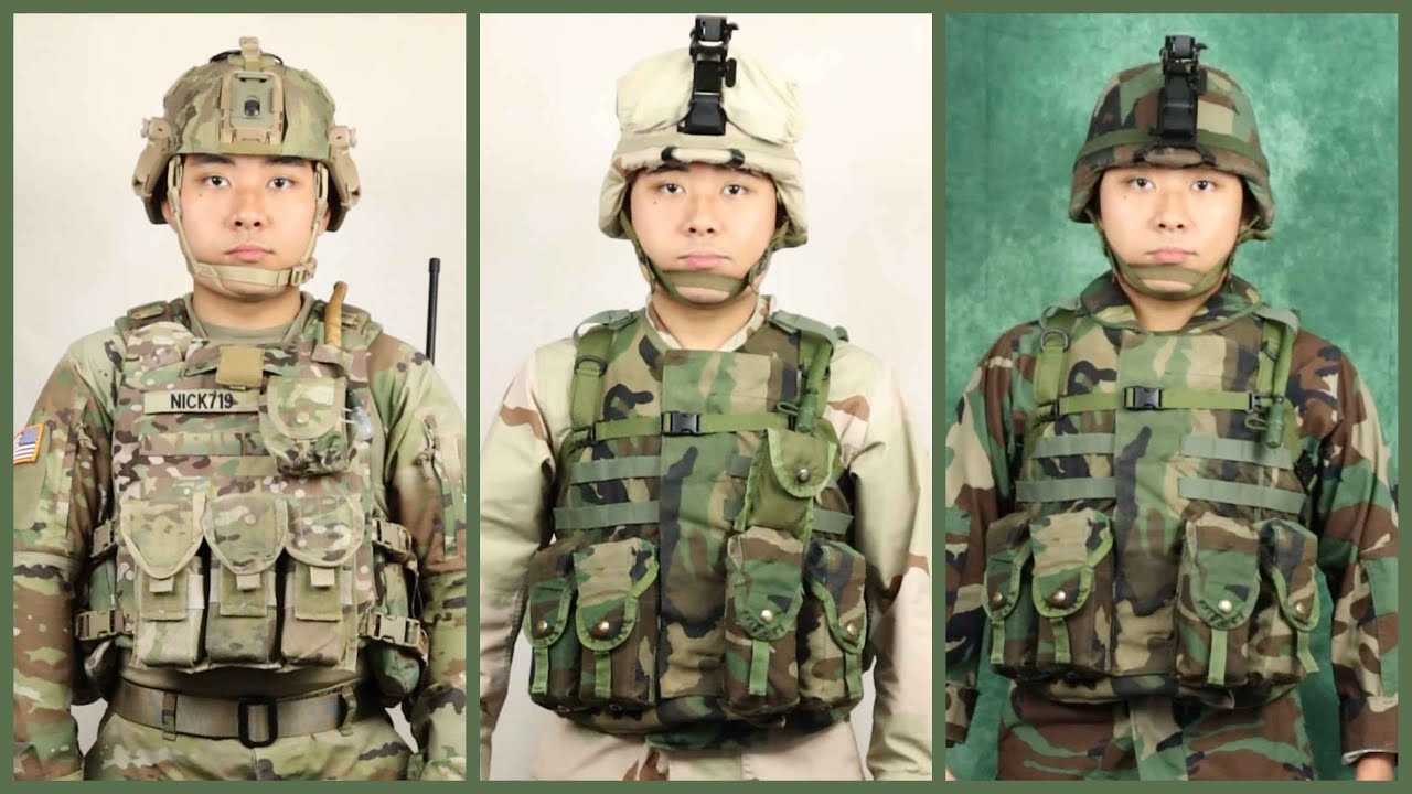 U.S. Army Uniform Evolution - Woodland to OCP Camouflage (1981-2025) #us #woodland #desert #multicam