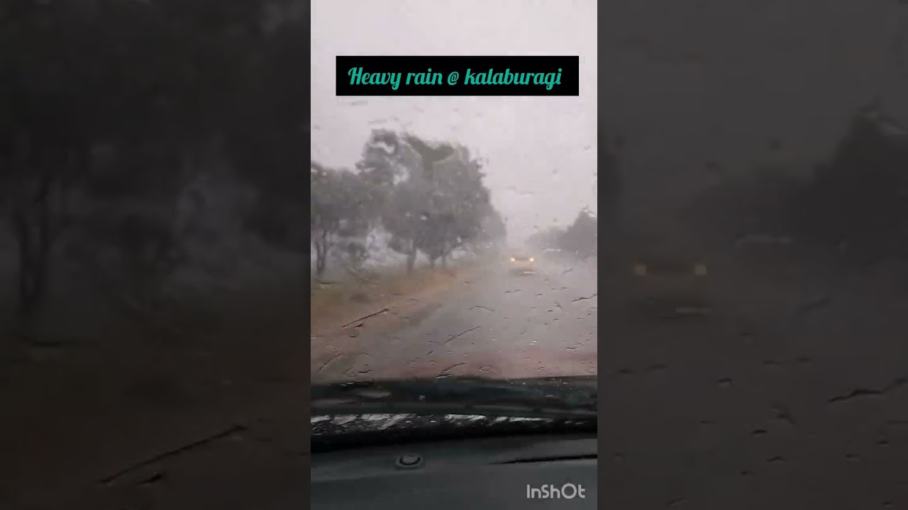 Heavy rain @ kalaburagi