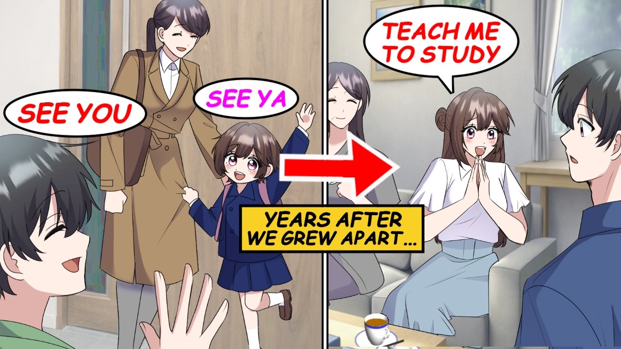 My childhood friend and I grew apart. Years later she begged me to tutor her… [Manga]