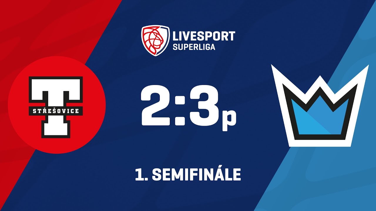 1. semifin&aacute;le | Tatran Stře&scaron;ovice - Předv&yacute;běr.CZ Florbal MB 2:3p