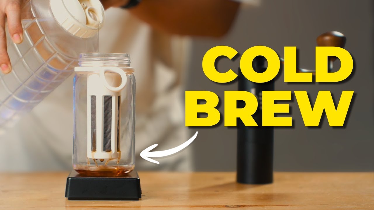 RESEP COLD BREW SIAP MINUM & JADI KONSENTRAT