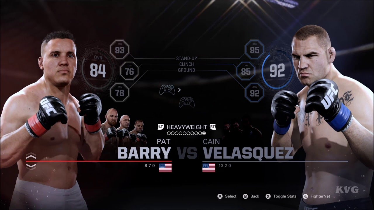EA Sports UFC 2 - All Fighters | Overall (HD) [1080p60FPS]