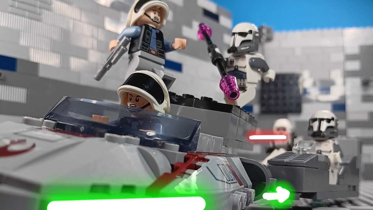 Lego Star Wars Stormtroopers VS. Rebels Speeder Bike Chase
