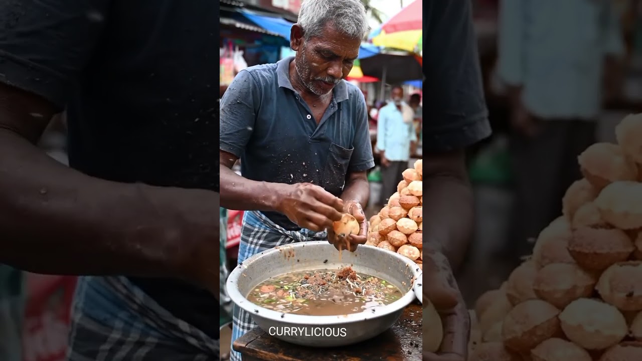 Dirty Hands, Legendary Taste &ndash; Asia Most Unhygienic Pani Puri!@Curryliciousstreet-Ai