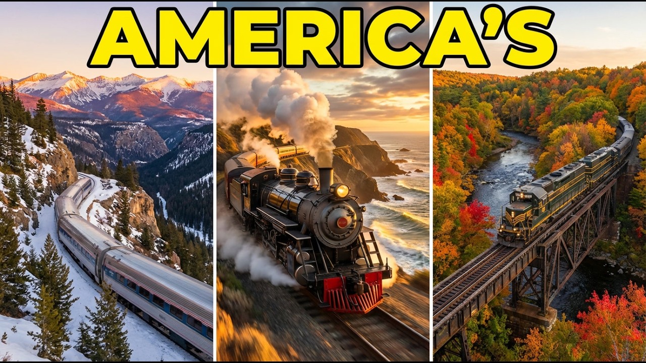 These 8 Scenic Train Routes In US Are Too Hard To Miss!!!