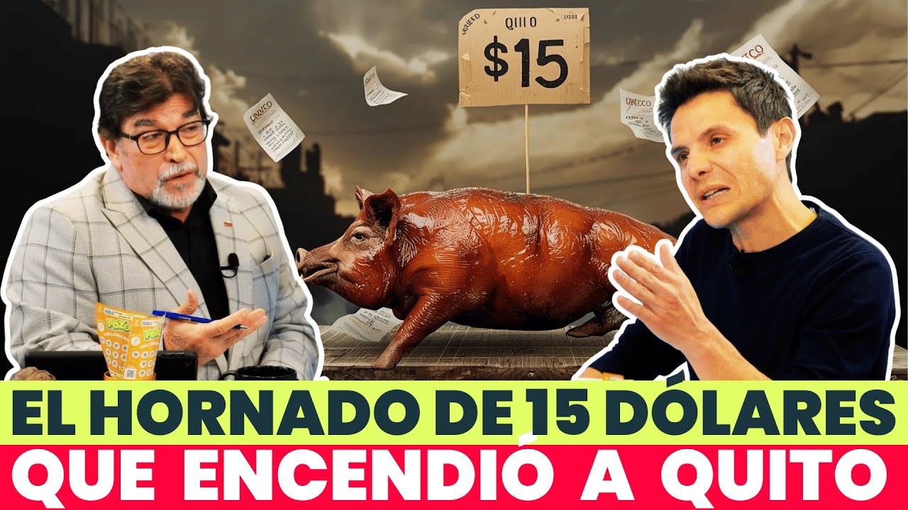 QUITO INDIGNADA: EL PLATO DE HORNADO DE $15 QUE DESTAPÓ EL “CHANCHO PILLO” MUNICIPAL