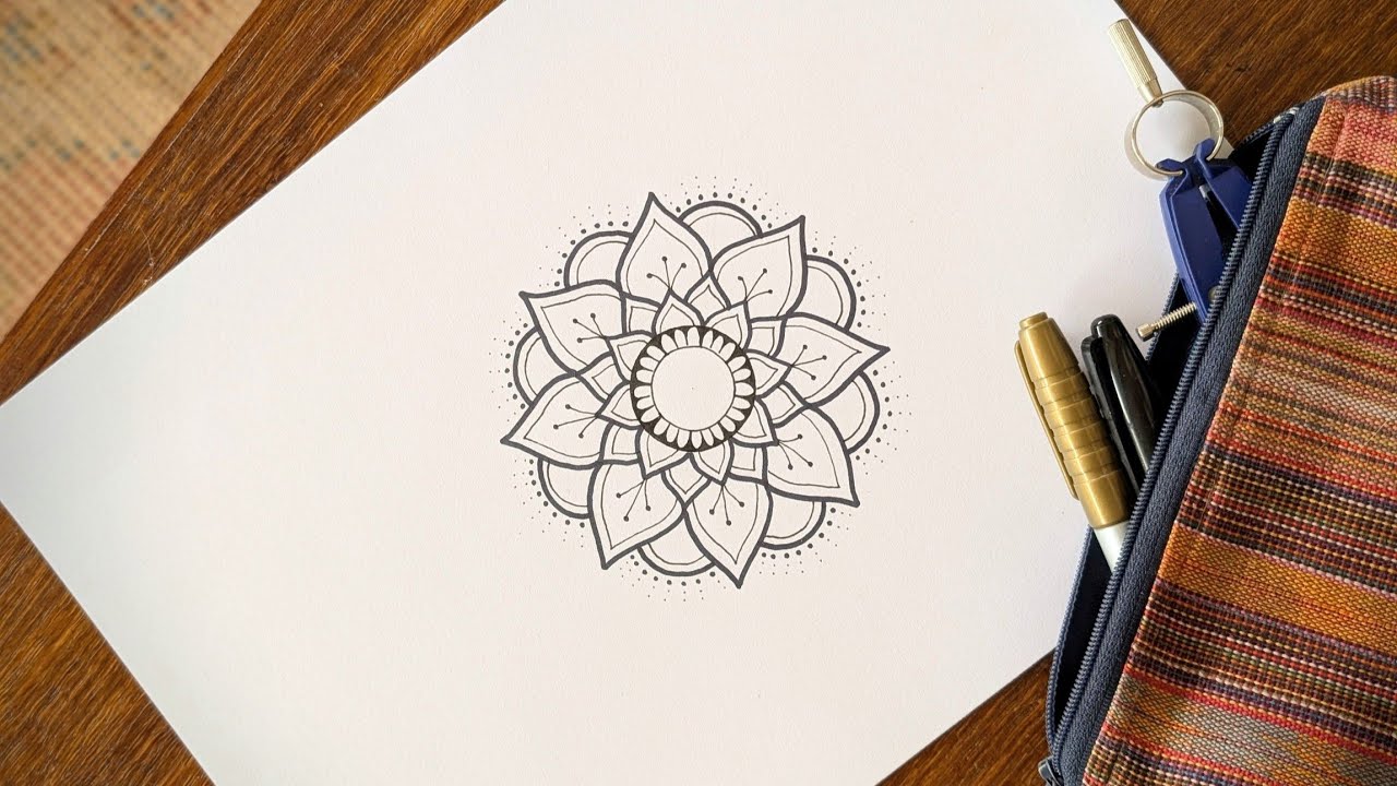 Mindful Mandala Drawing Class | 30-Minute Guided Session with Chloe