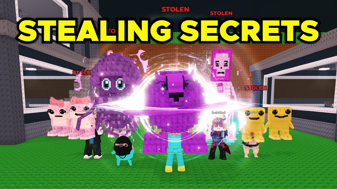 Кража СЕКРЕТНОЙ подборки BRAINROTS в Steal A Brainrot! (Roblox)