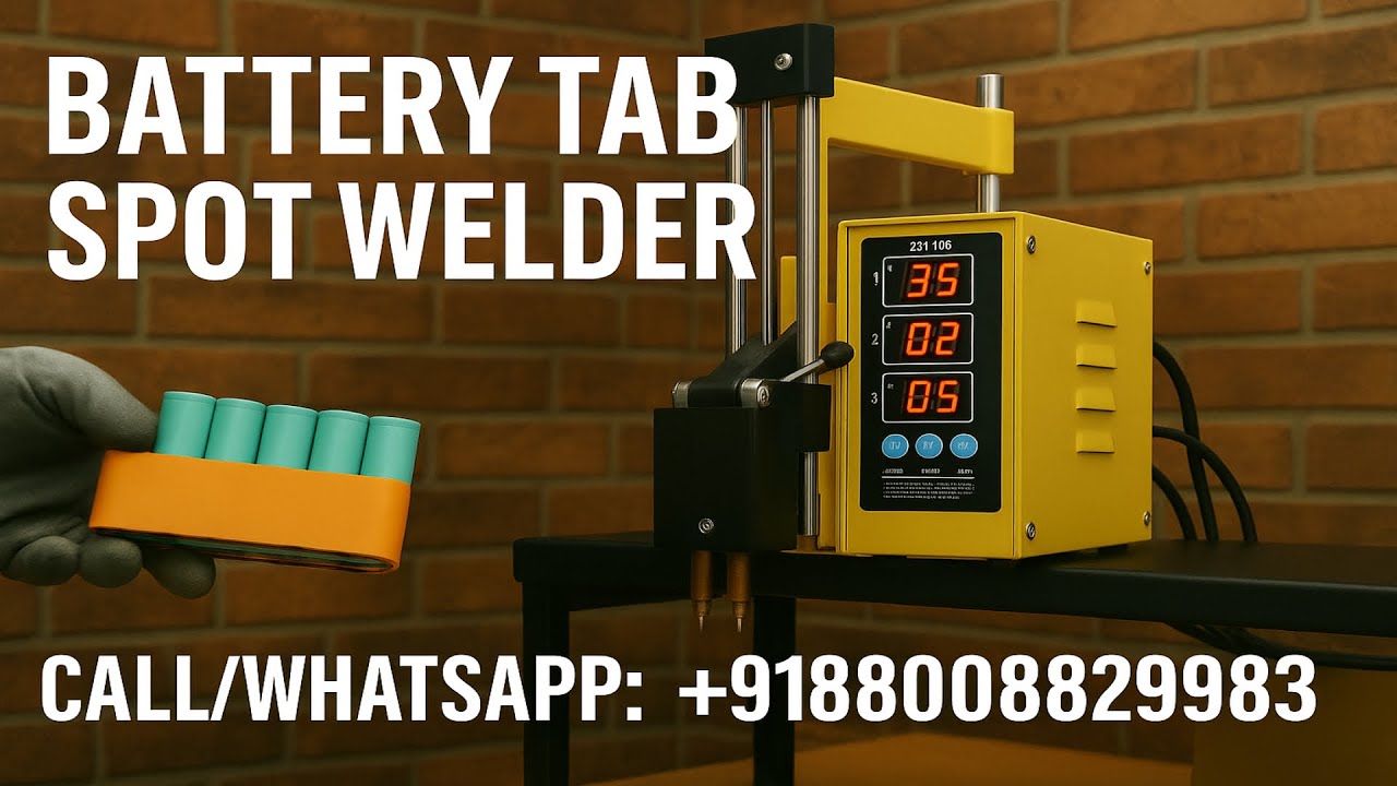 Best Spot Welder for Lithium-Ion Battery Tabs | Battery Spot Welding Guide