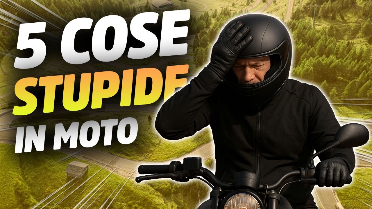 5 COSE STUPIDE CHE TUTTI I MOTOCICLISTI FANNO! 🤦🏻‍♂️ (SI, ANCHE TU!)