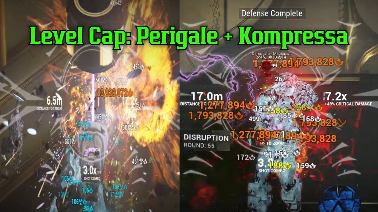 Warframe | Level Cap: Perigale & Kompressa Build Deletes Everything!