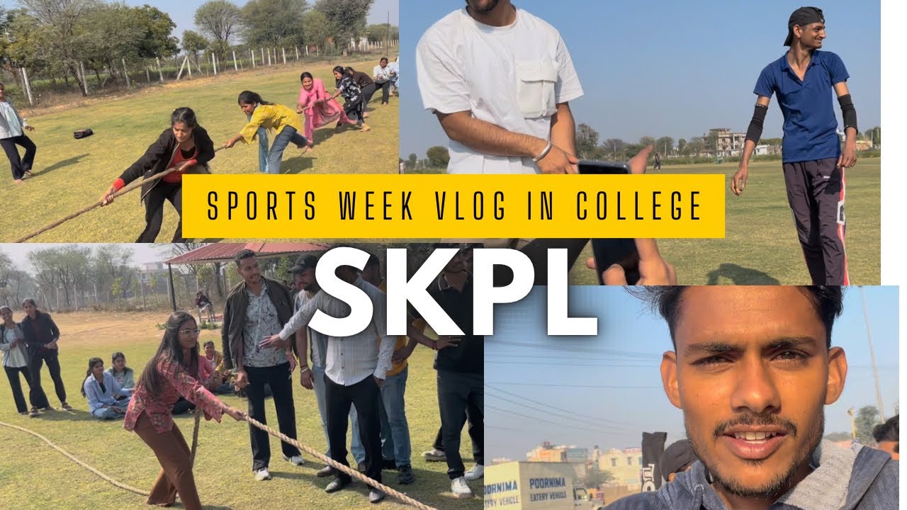 Sports week interesting match's 👍 | third vlog | funny moments 🤣