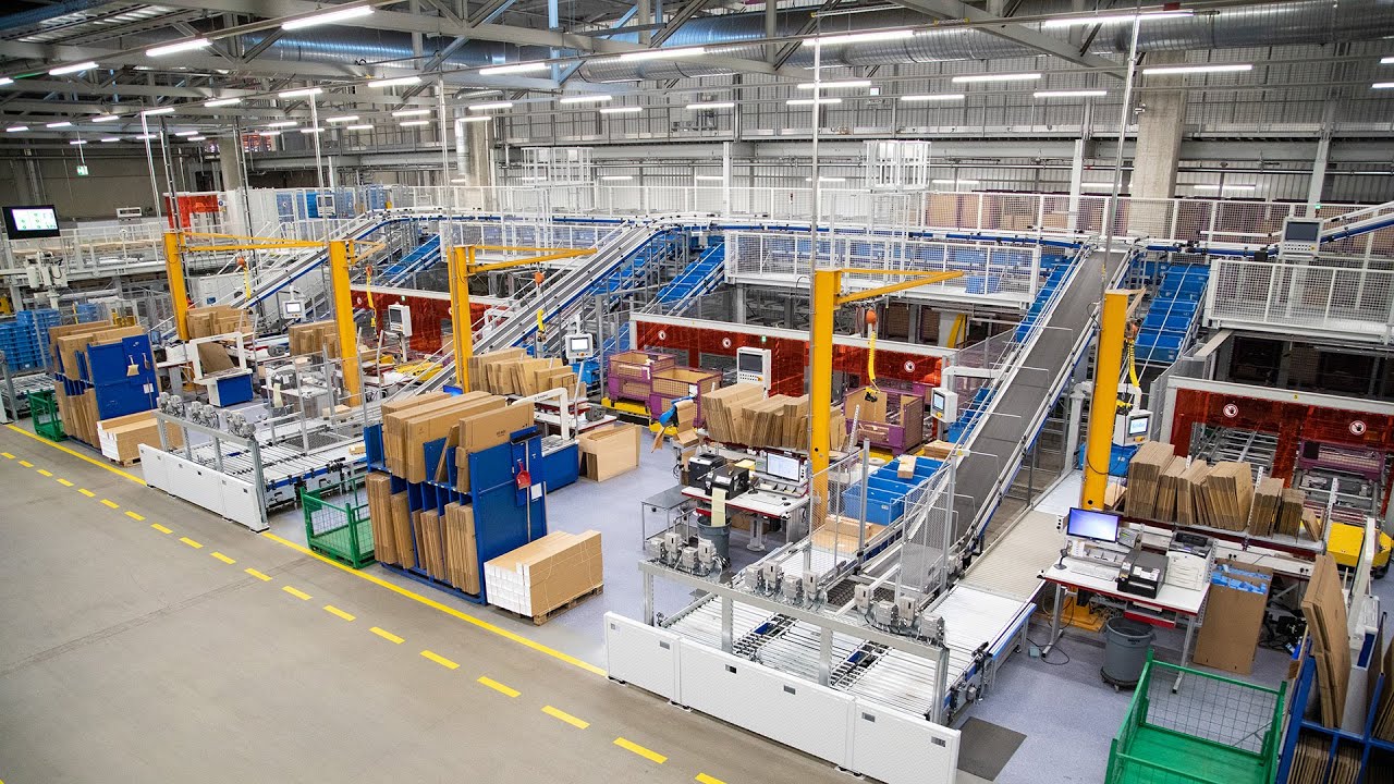 Schiller Gesamtlösung | Innovative Verpackungsanlage 4.0