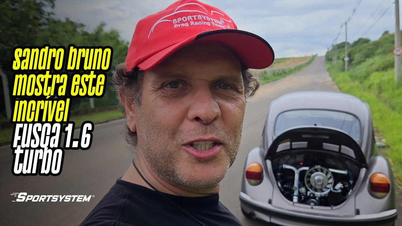 FUSCA 1.6 TURBO MOSTRADO POR ESPECIALISTA EM VW A AR E PILOTO DE ARRANCADA