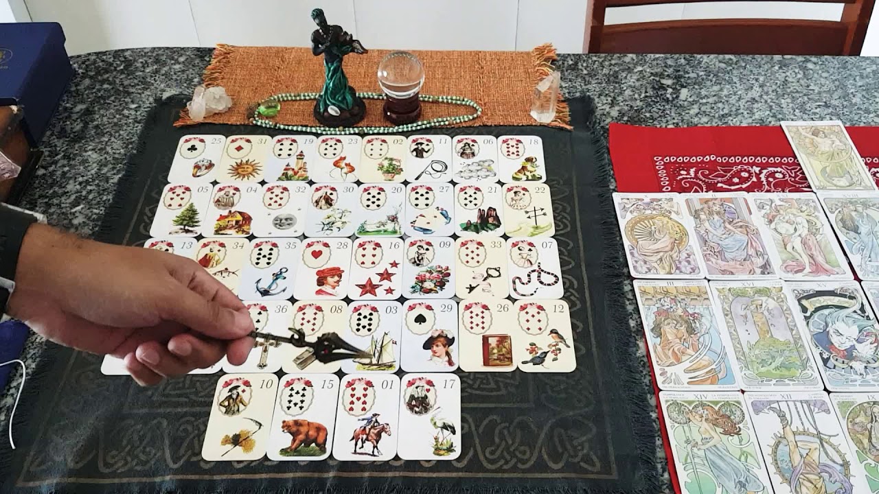 Encadeamento na Mesa Real Lenormand.