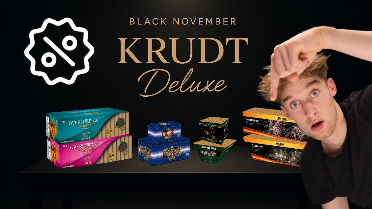 Fyrv&aelig;rkeri - Krudt Deluxe (Black November) 25/26!