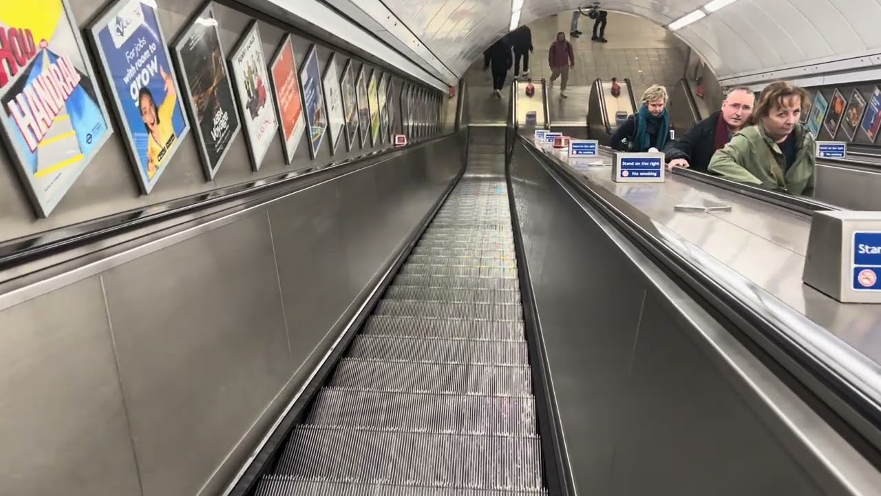 London, United Kingdom | Schindler Escalator | Waterloo