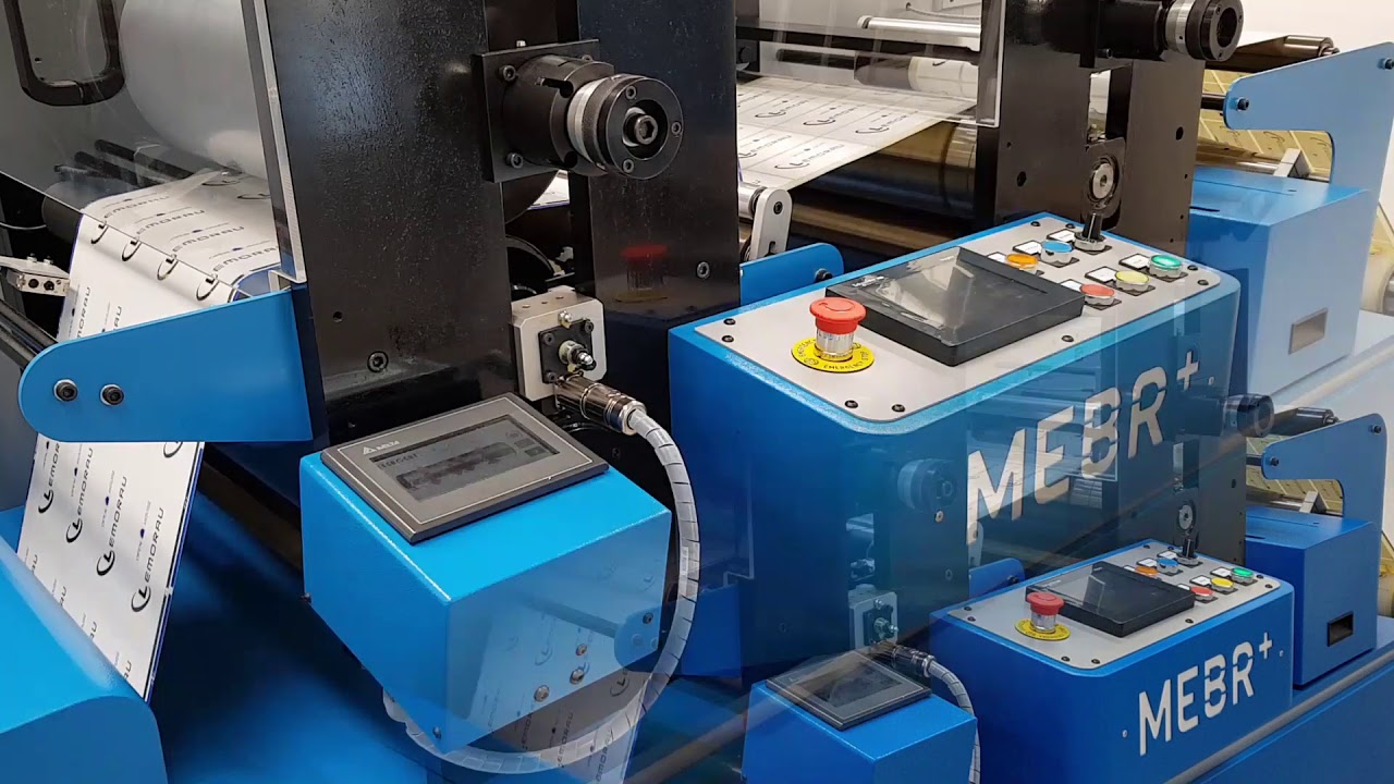 LEMORAU MEBR+ 430 DIGITAL LABEL FINISHING MACHINE