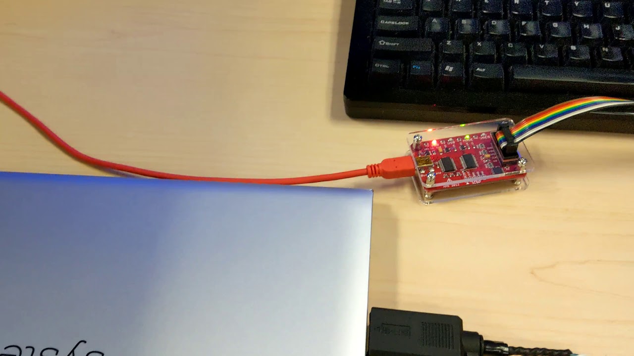HDMI I2C Debug Demo using a Bus Pirate