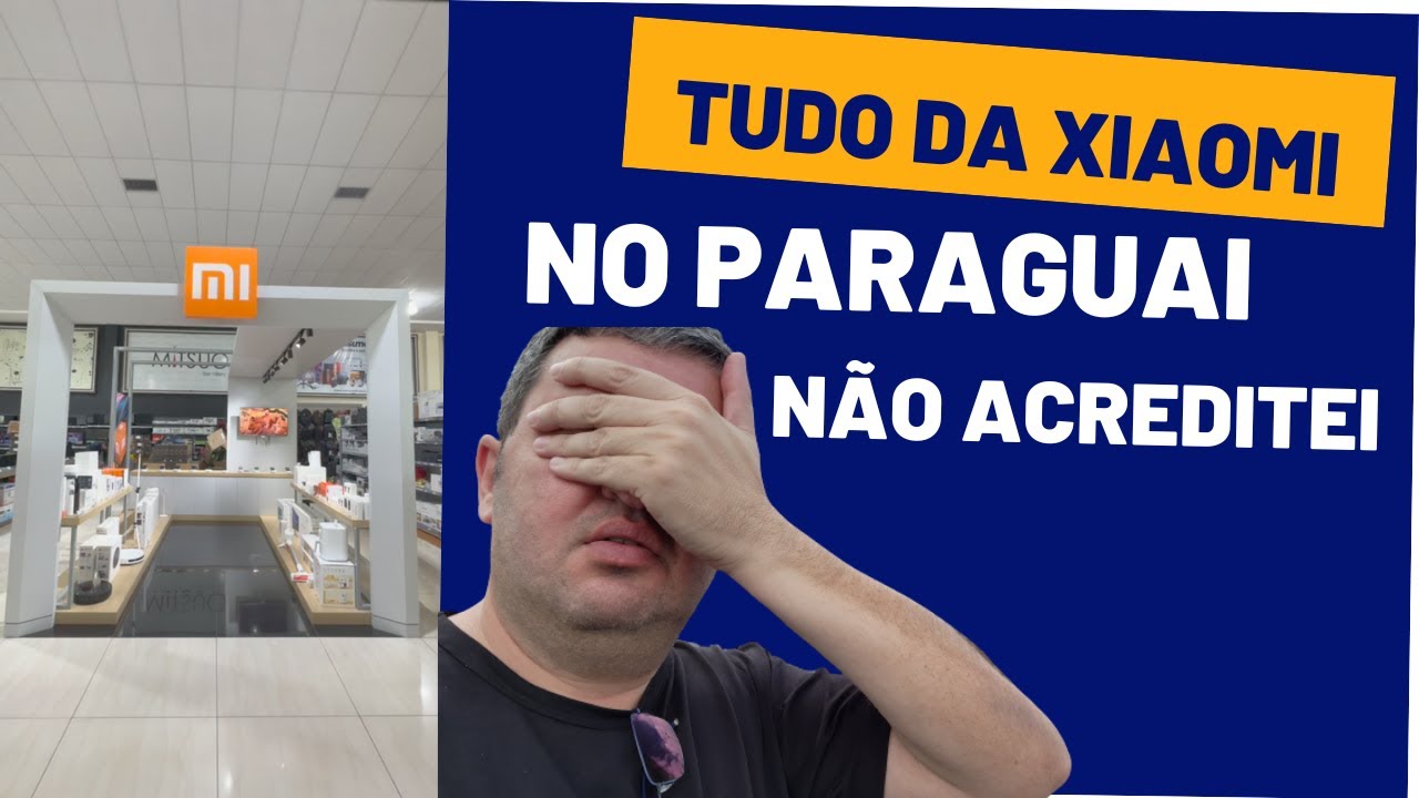 Eletrônicos E Eletrodomésticos da Xiaomi no Paraguai no Shopping Mapy em Salto del Guaira