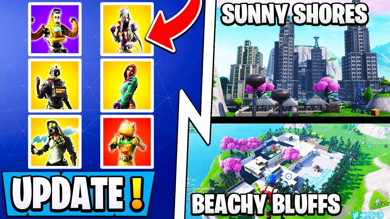 *NEW* Fortnite Season 11 Map! | All POI Names, Free 1500 Vbucks, All 10.30 Skins!