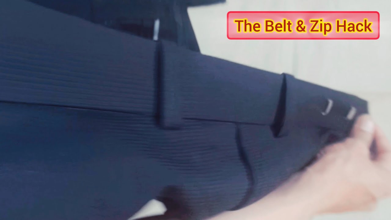 The Professional Way "How to Sew a Professional Trouser Zipper and Waistband Step-by-Step"