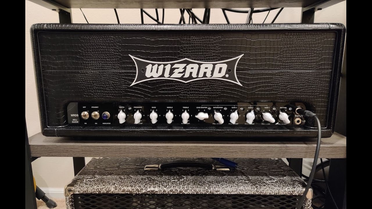 Wizard Hellrazor (KT88) Knob Turning