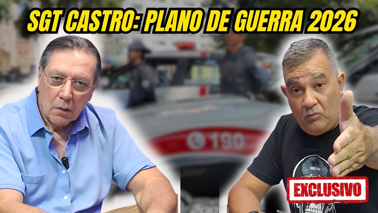SGT CASTRO REVELA plano para salvar a PM de SP