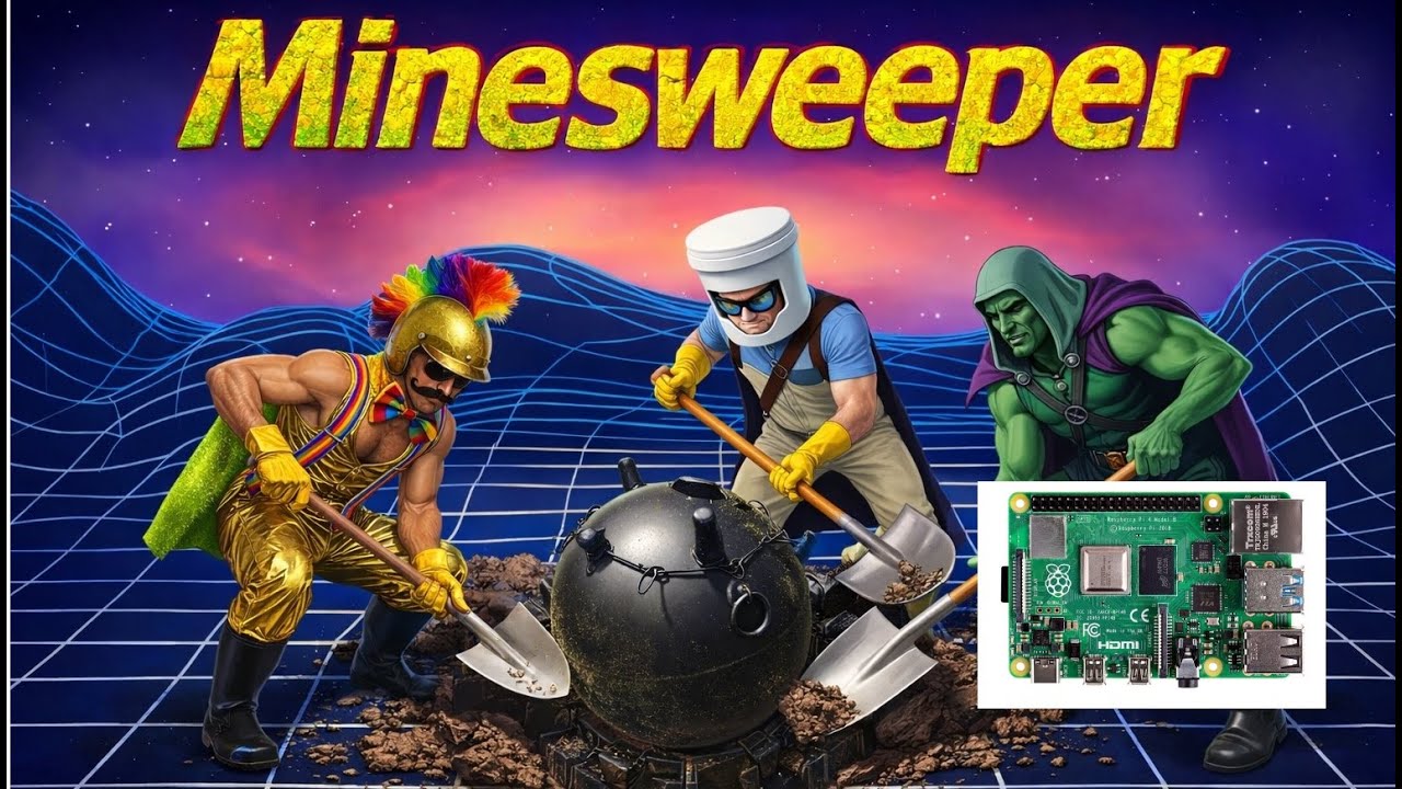 Raspberry Pi 4: Minesweeper