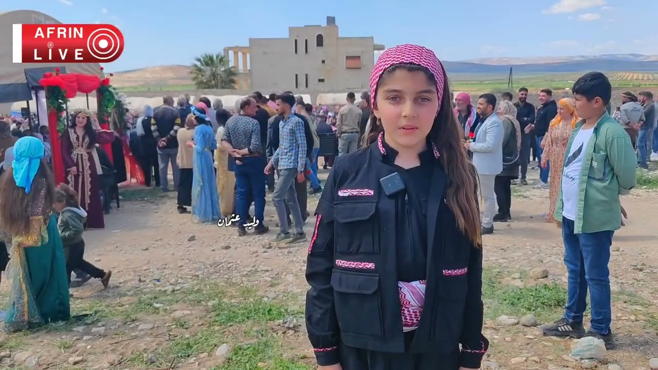 رأس السنة الإيزيدية عفرين قرية برج عبدالو 2025