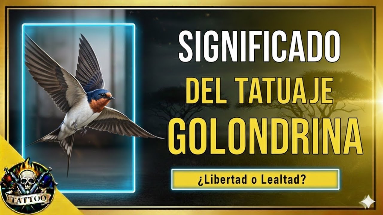 El SIGNIFICADO del TATUAJE de las GOLONDRINAS 
