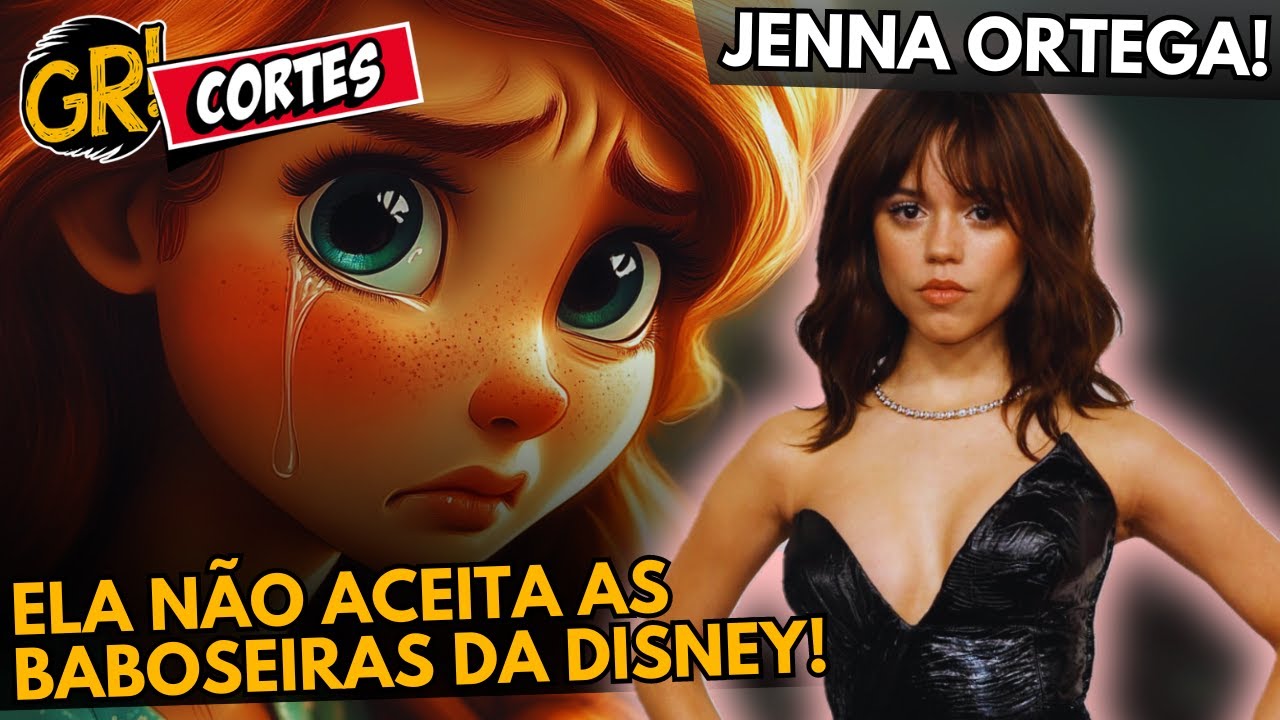 JENNA ORTEGA PREOCUPANDO A LACRATE DA DISNEY! - REACT @oknerdy