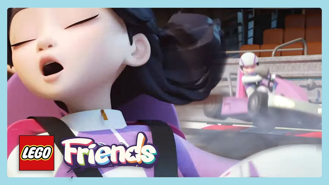 The Biggest Racing Crash | LEGO Friends | WildBrain Little Jobs