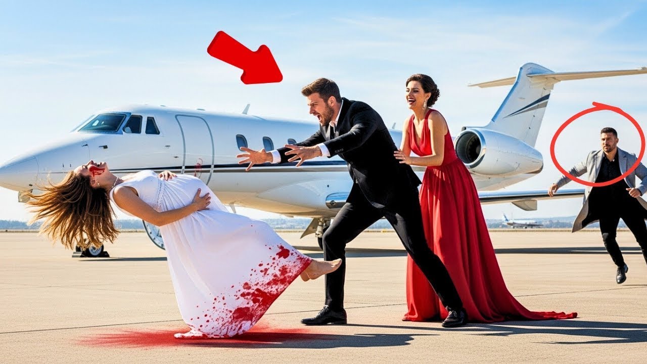 Er stößt seine schwangere Frau am Flughafen – Tech-Milliardär nennt sie im Sturm seine Frau!