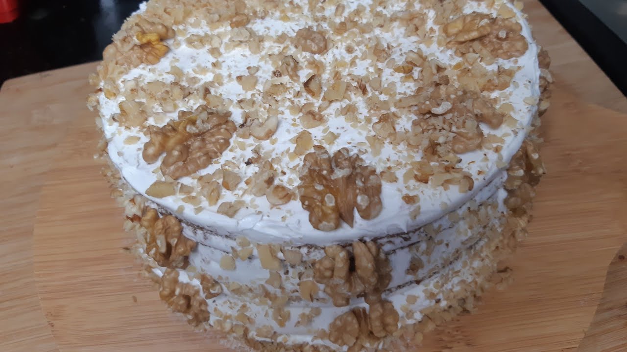 Bolo de Nozes de liquidificador! #facildefazer #bolodenozes