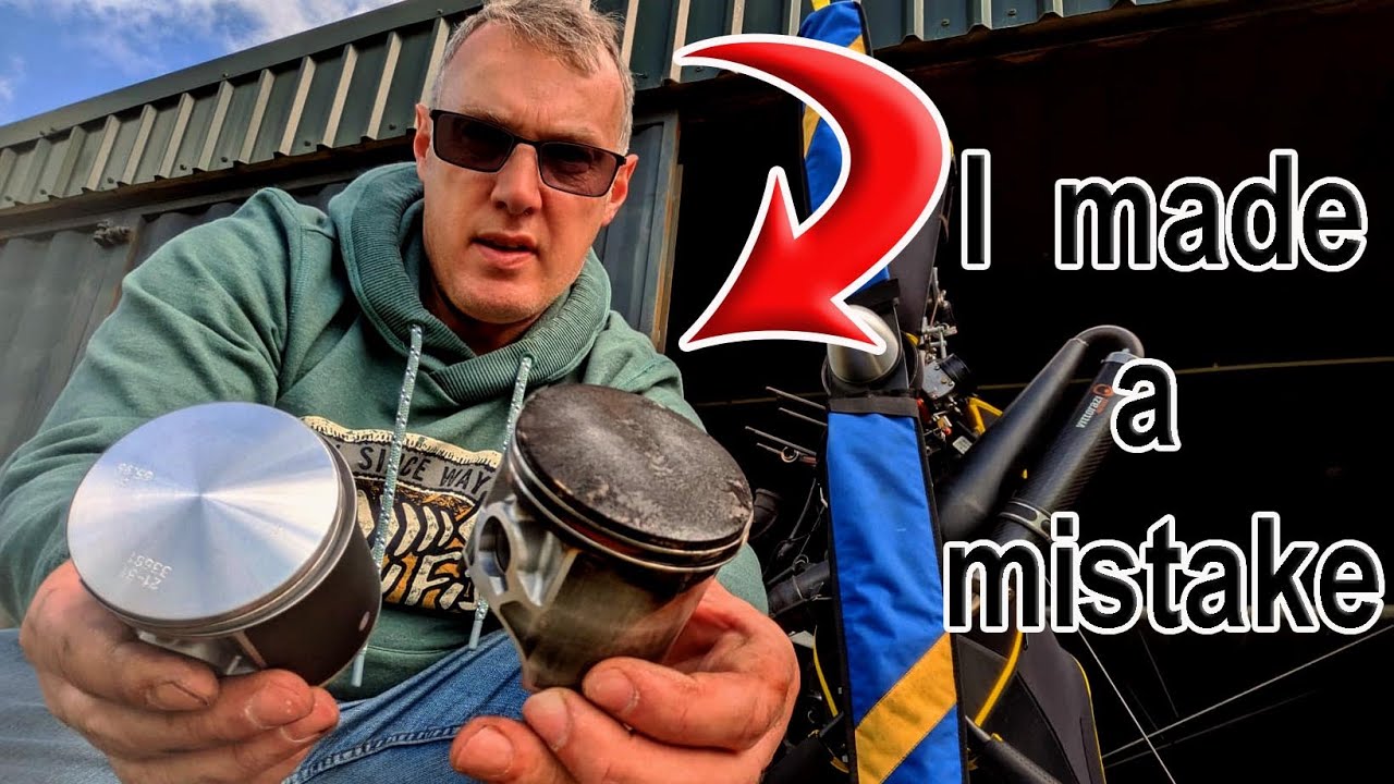 Mistake - PISTON change - Vittorazi Moster 185 - Peabee Engine maintenance