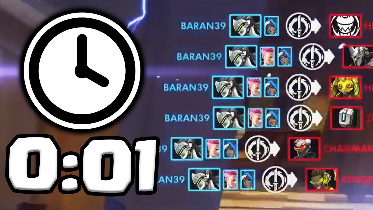 Overwatch - Most Insane INSTANT Teamkills