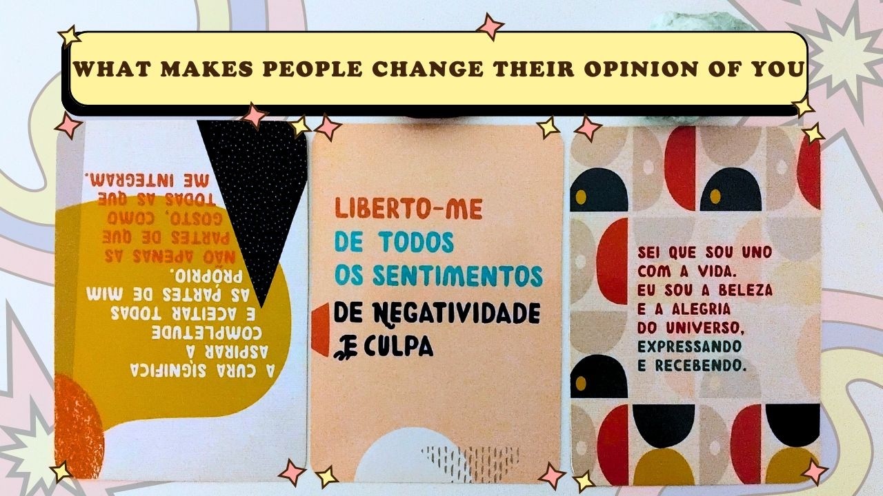 🔄 ЧТО ЗАСТАВЛЯЕТ ЛЮДЕЙ МЕНЯТЬ СВОЕ МНЕНИЕ О ВАС | Гадание на картах Таро 🔮