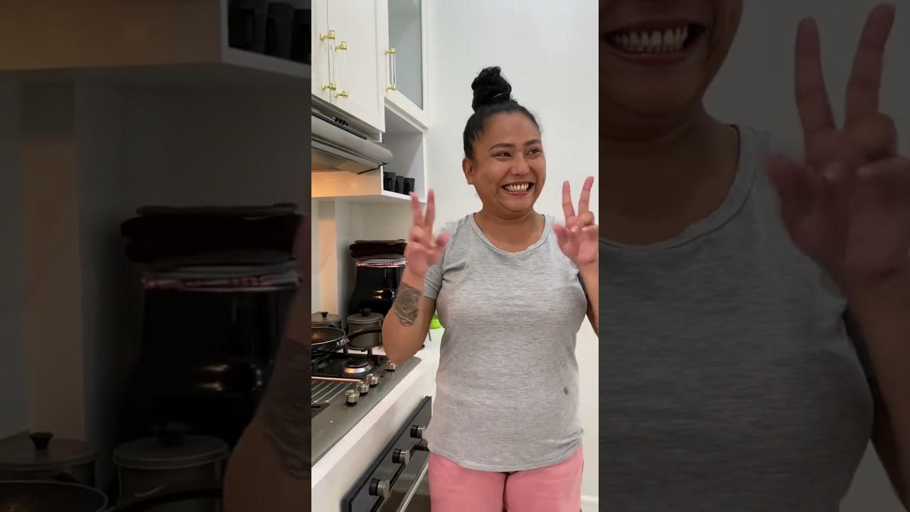 Nagluto ang bisita namin ng masarap na ulam for lunch