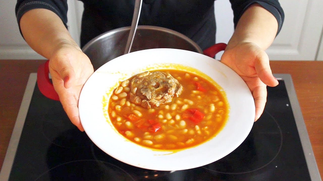 Türkischer Weisse-Bohnen-Eintopf (Kuru Fasülye) - traditionelles Gericht - Canans Rezepte