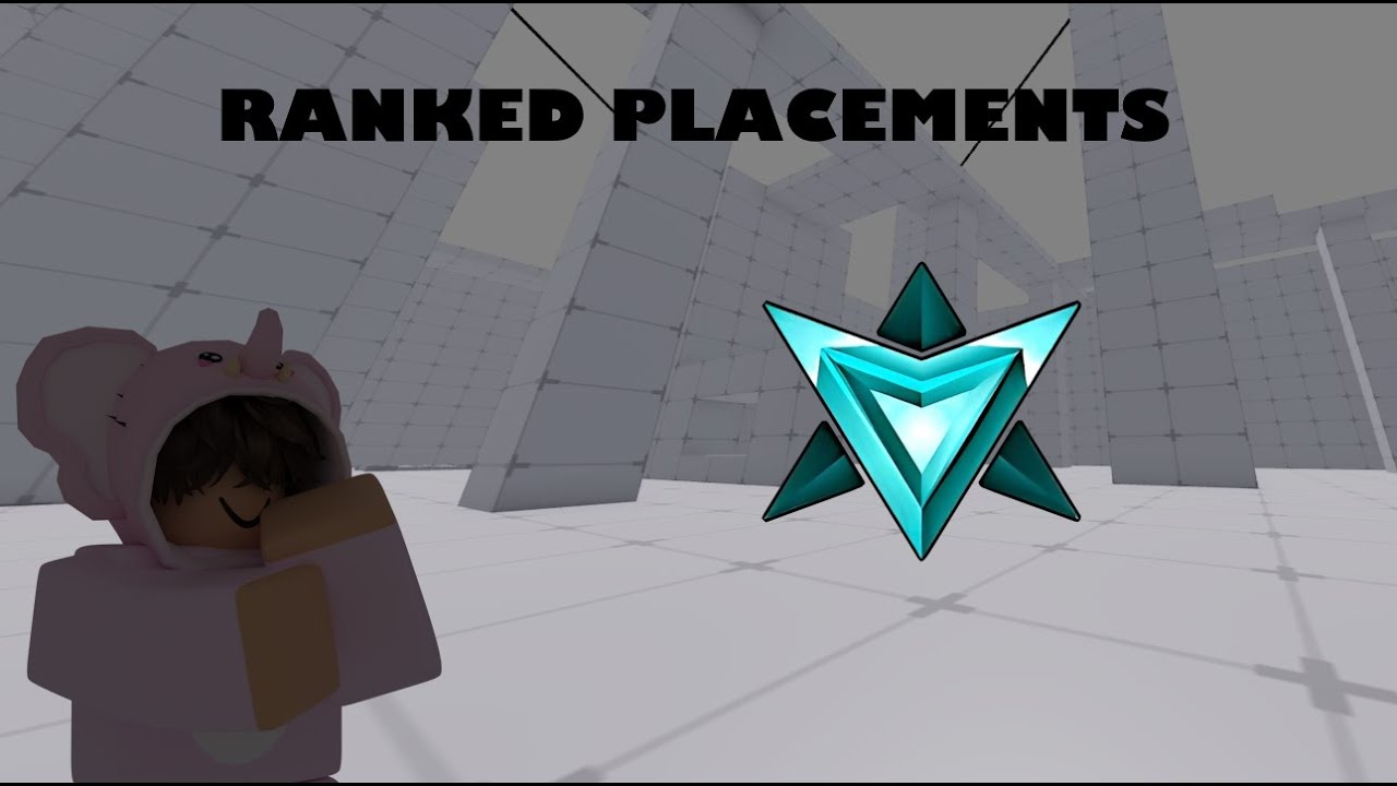 i did my PLACEMENT MATCHES FOR RANKED SEASON 2 in Roblox Rivals