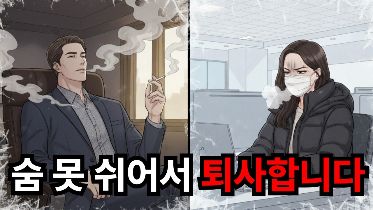 사무실에 개인 흡연실 만든 무개념 대표님 | 직장인 공감 사연 | 직장인 빌런 | 회사생활튜브