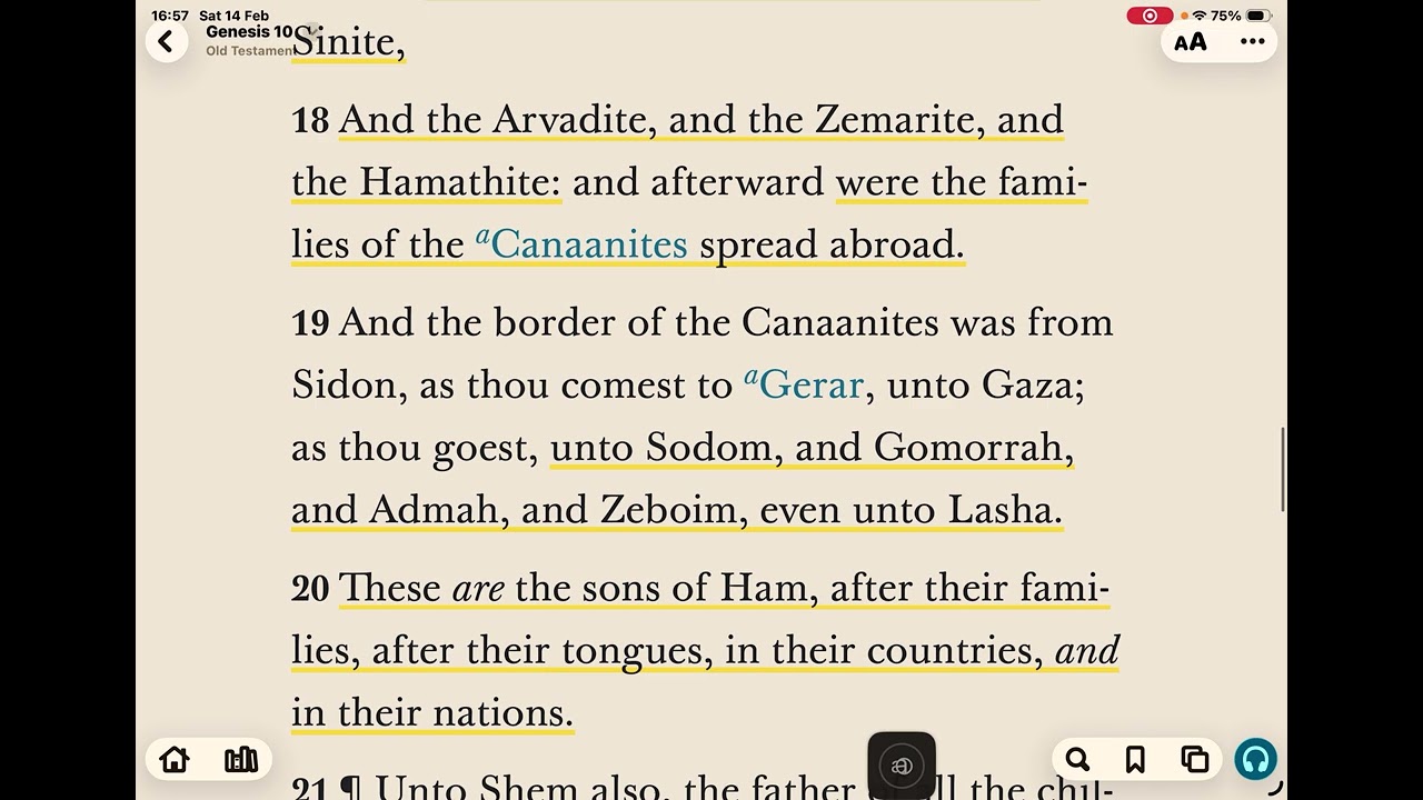 CFM S3E58. Gen 10. Generations of Noah.