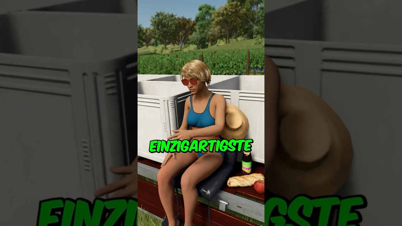 Eine einzigartige Traubenernte! #landwirtschaftssimulator25 #ls25