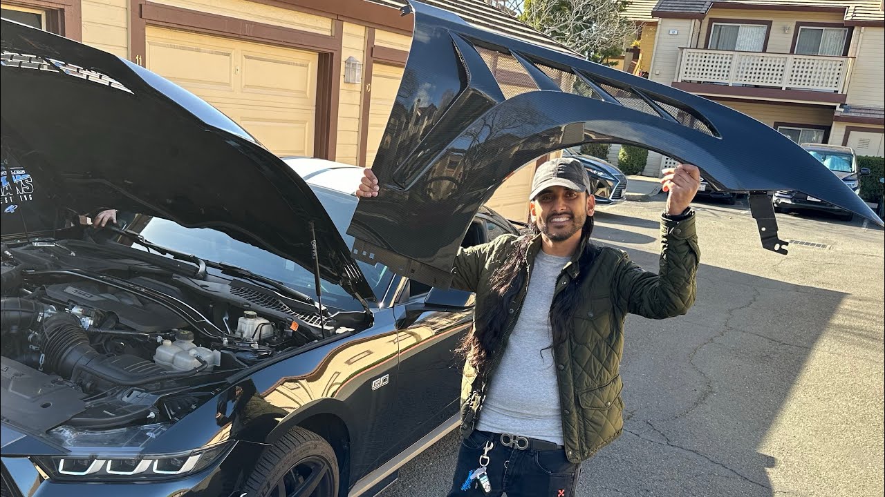 INSTALLING GTD CARBON FIBER FENDERS ON MY S650 MUSTANG (@MUSCLEAUTOZONE)