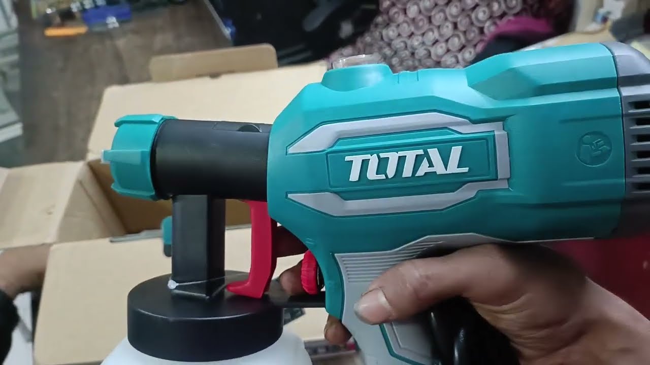 TOTAL Electric Paint Spray Gun – 450W নিতে চাইলে যোগাযোগ করুন 01999298887 || Nupur Digital Scale 