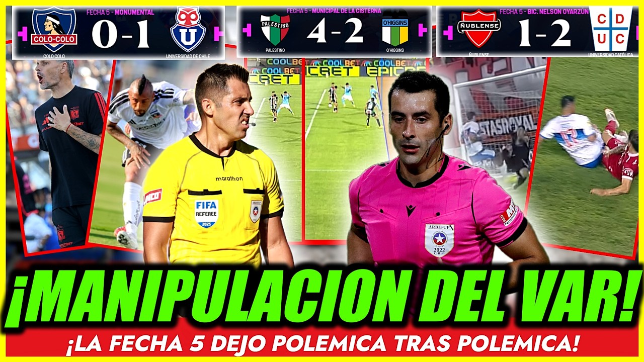 🚨SHOW!😨MANIPULACION DEL VAR A EVIDENTE❌ÑUBLENSE EXPLOTO CONTRA VEJAR!❌¿SUPERCLASICO POLEMICO?🤔