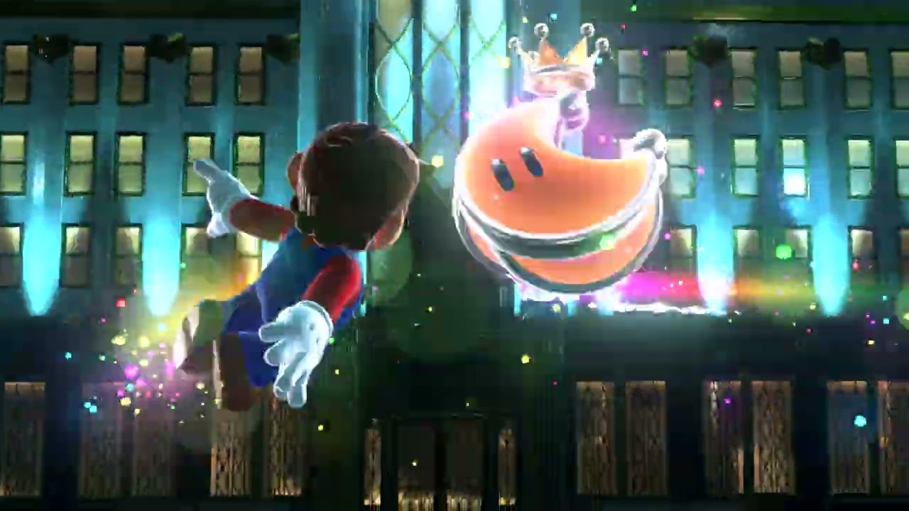 A gorilla is chucking barrels at me in Mario Odessey