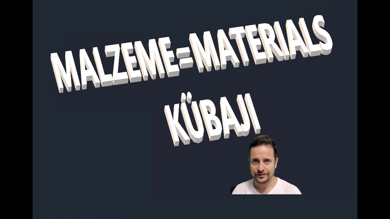 17-Civil-3D-Malzeme-Materials-Kübajı